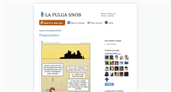 Desktop Screenshot of lapulgasnob.com